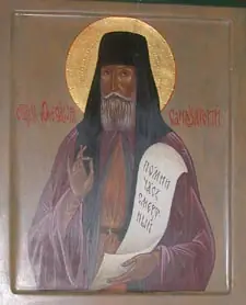 Icon of Theodore of Sanaxar