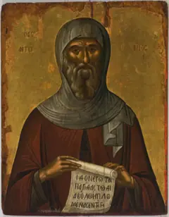 Icon of Anthony the Great
