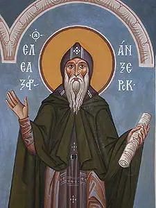 Icon of Eleazar of Anzersk Island