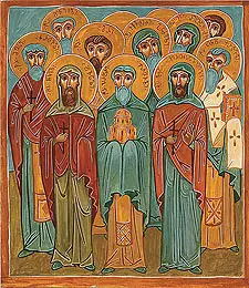Icon of Prochorus of Georgia