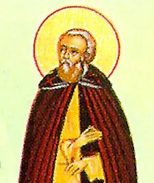 Icon of Illyricus of Mount Myrsinon in the Peloponnesus