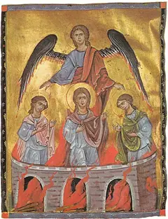 Icon of The Three Holy Youths