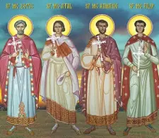 Icon of Martyrs of Niculitsel