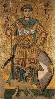 Icon of Demetrios of Thessaloniki