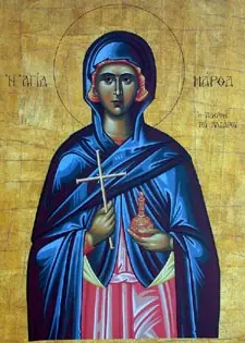 Icon of Mary & Martha of Lazarus