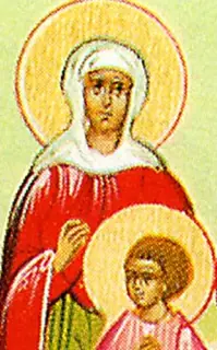 Icon of Venerables Anna