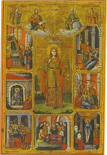 Icon of Kyranna the New Martyr of Thessaloniki