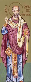 Icon of Flavianos of Constantinople