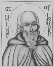 Icon of Moloug of Lismore