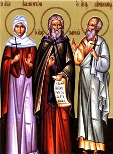 Icon of Pambo the Hermit of Egypt
