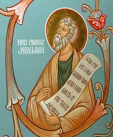 Icon of Jeremias the Prophet