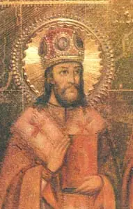 Icon of Repose of Saint Herman