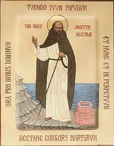 Icon of Nectan of Hartland