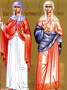 Icon of Matrona of Thessalonica