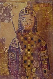 Icon of David the Builder of Georgia