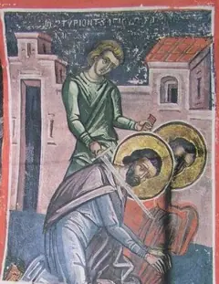 Icon of Paramon and 370 Martyrs in Bithynia