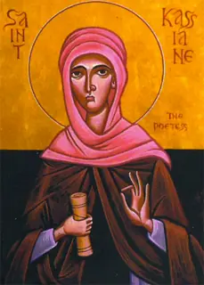 Icon of Cassiani the Hymnographer