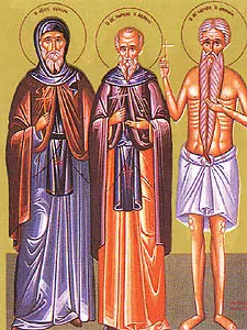 Icon of Mark the Ascetic of Egypt