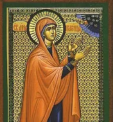 Icon of Anna the Prophetess and Daughter of Phanuel