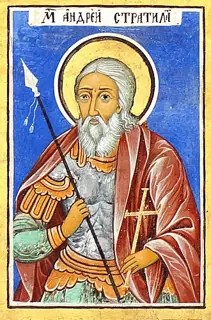 Icon of Andrew Stratelates and the 2,593 Martyrs with him in Cilicia