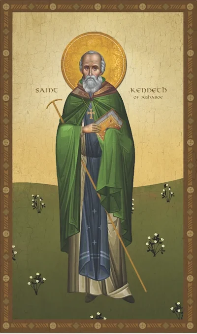 Icon of Kenneth of Aghaboe